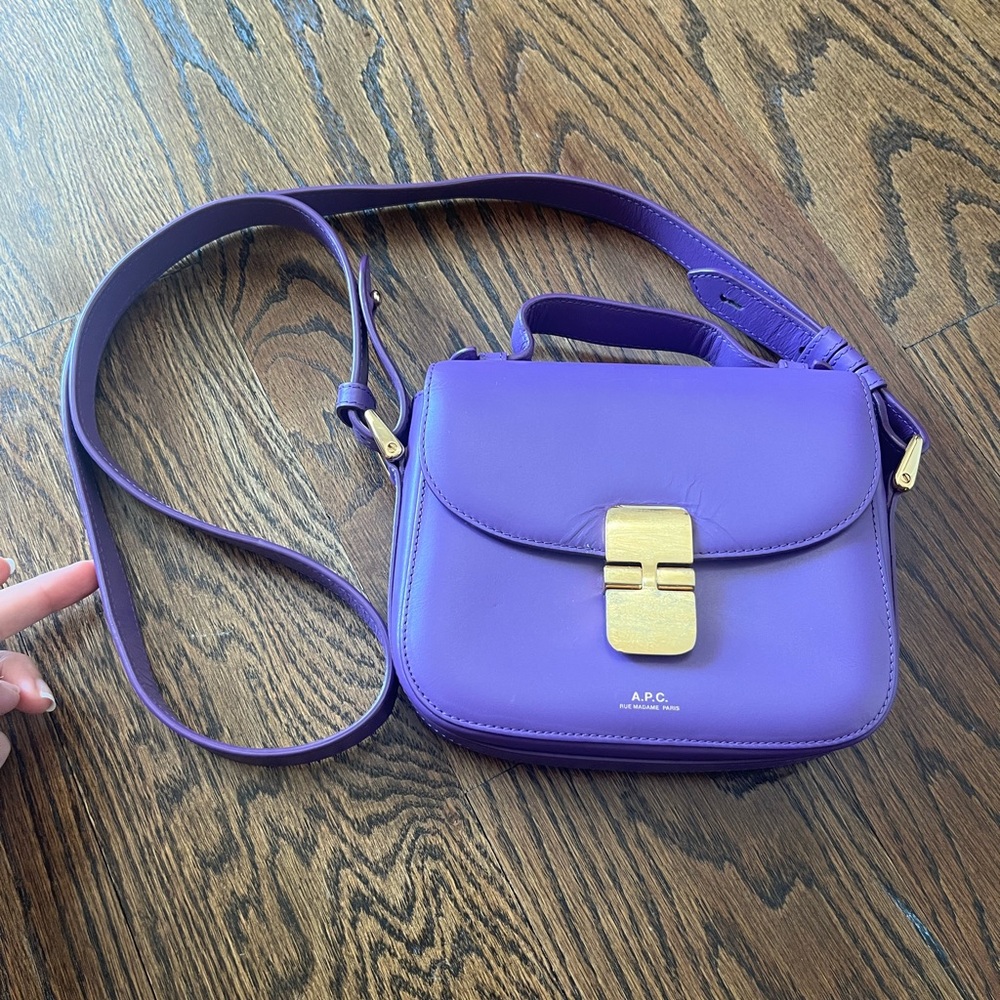 A.P.C. Grace Purple Mini Bag